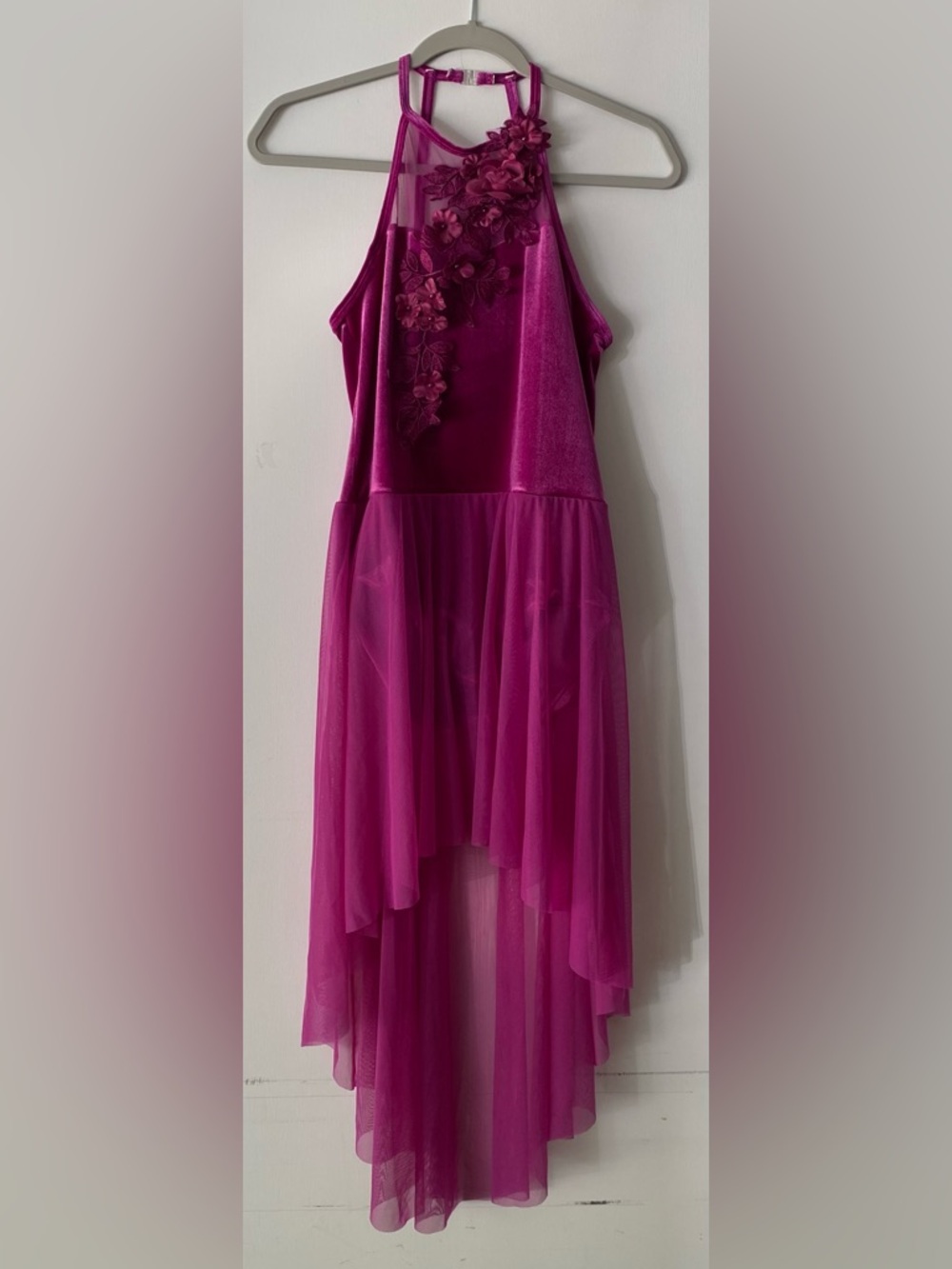 Wish Come True Dance Costume Notting Hill - Fuchsia Lyrical Dress